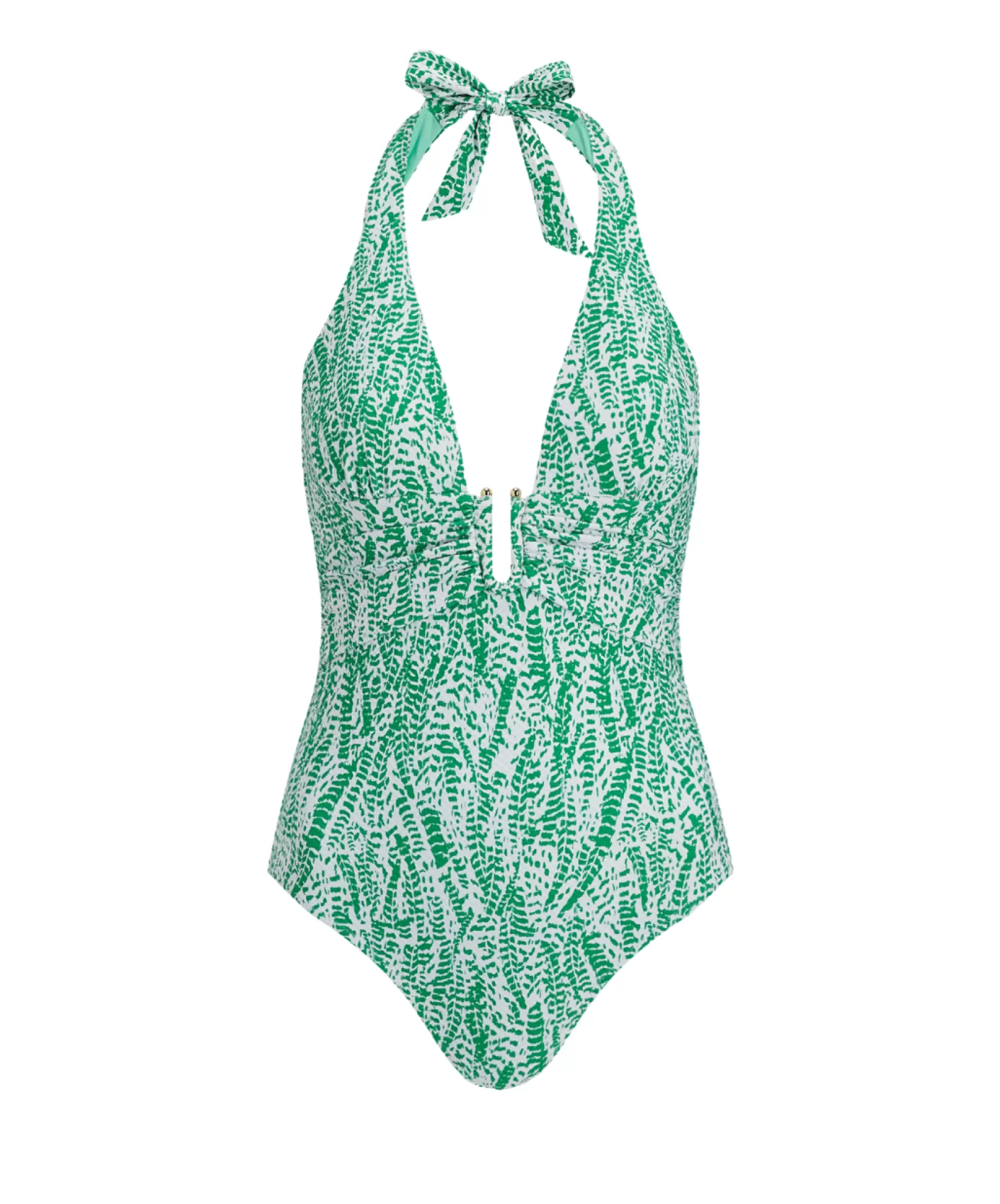 Belle Mare U-Bar Halterneck Swimsuit^Heidi Klein Shop