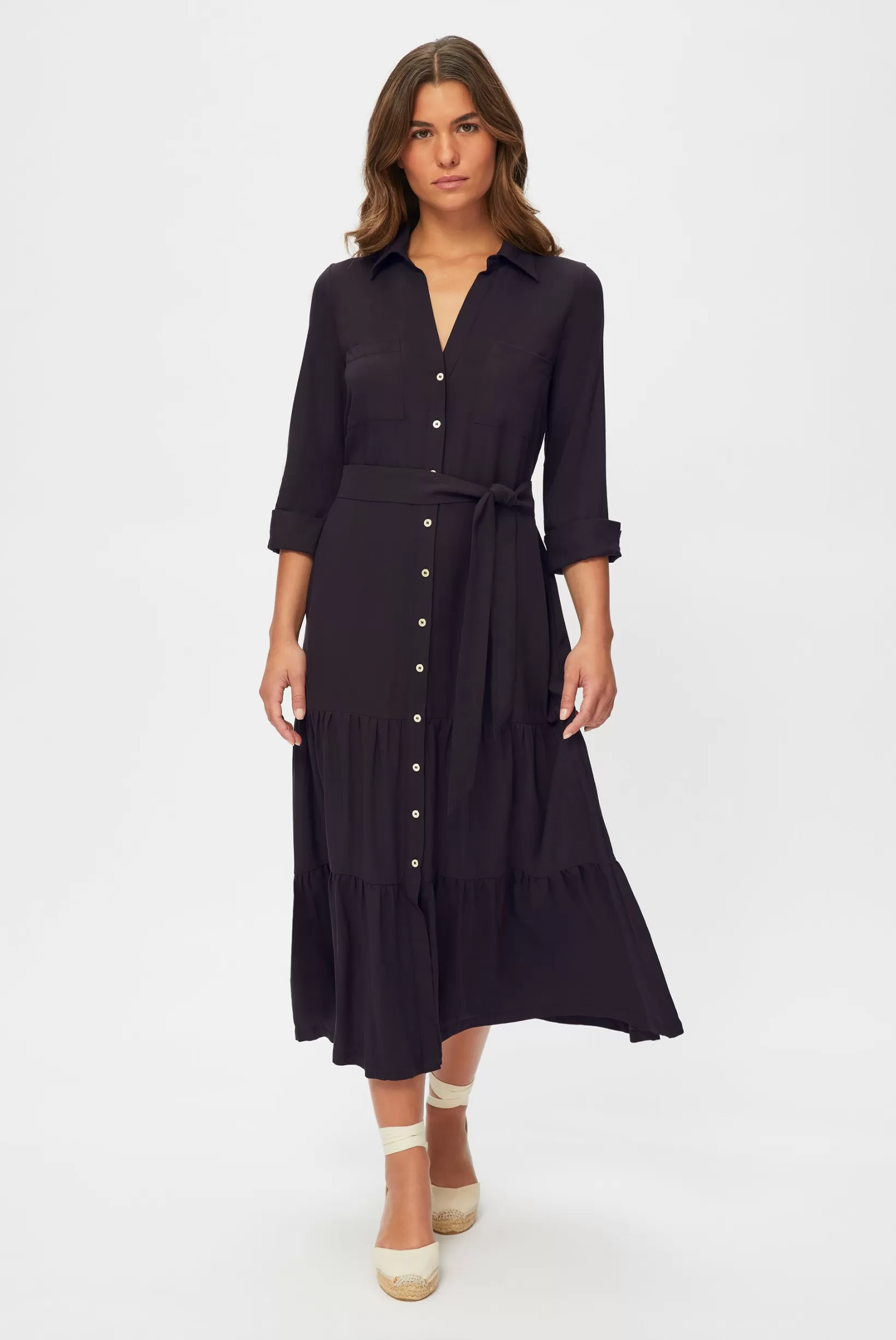 Black Maxi Shirt Dress^Heidi Klein Cheap