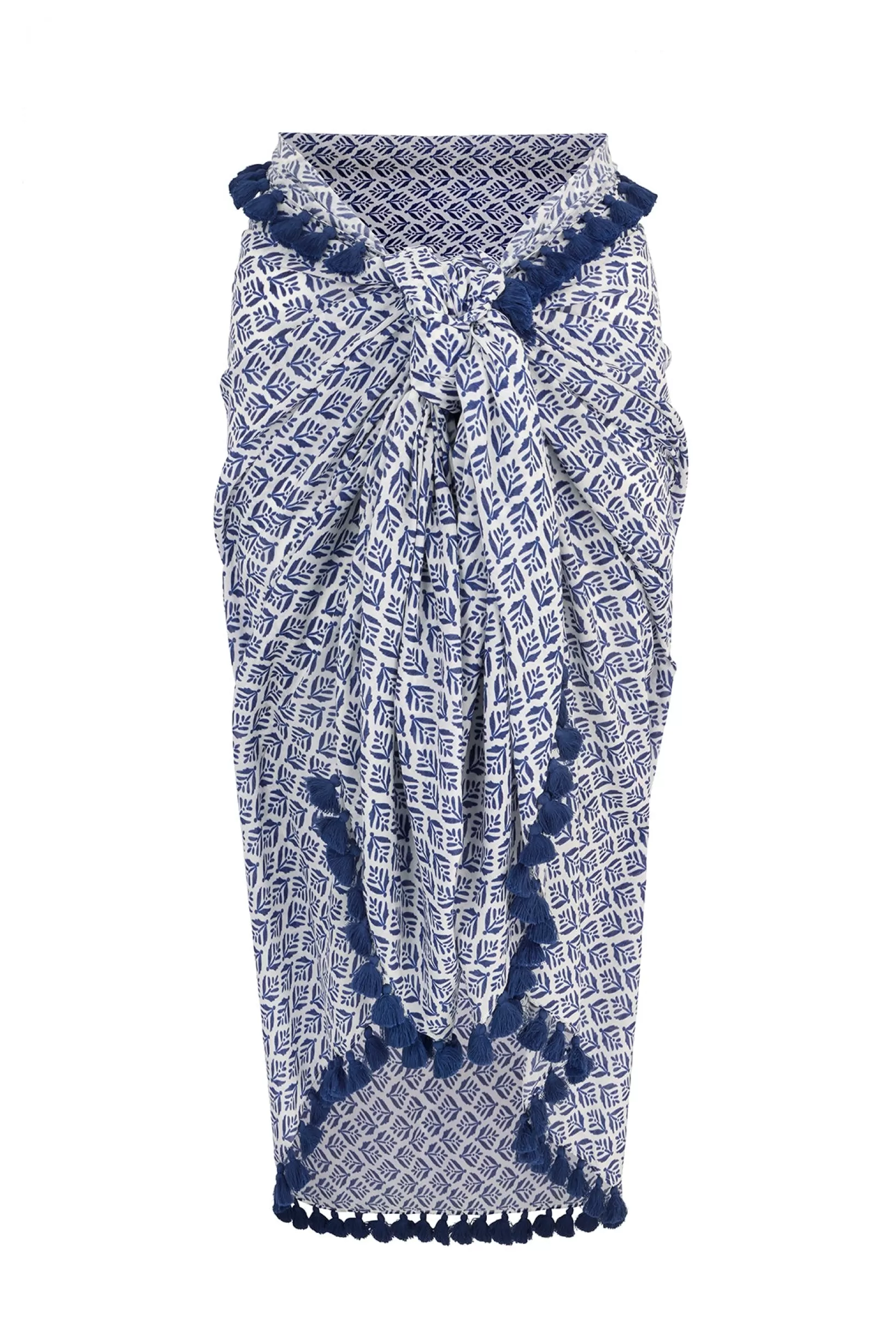 Cape Cod Tassel Trim Sarong^Heidi Klein Clearance