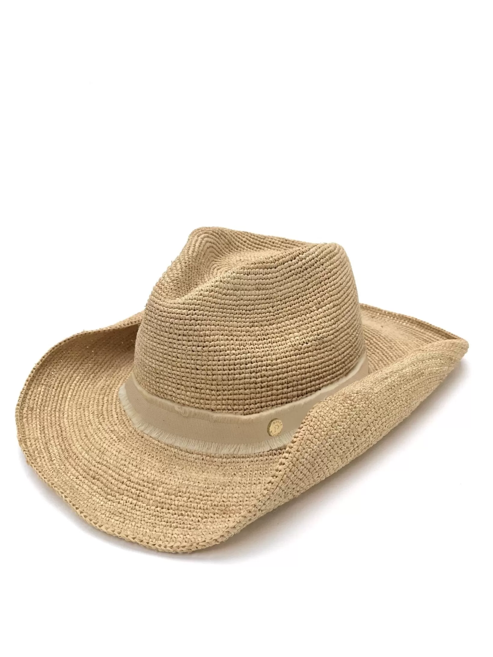Cape Elizabeth Raffia Cowboy Hat^Heidi Klein Hot