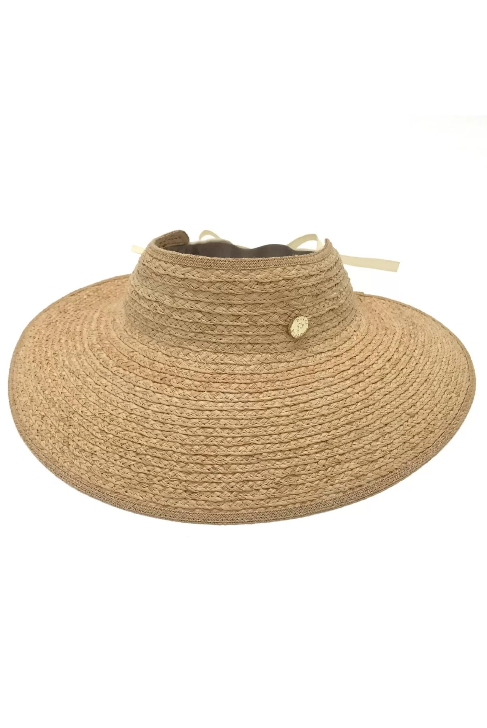 Cape Elizabeth Raffia Visor^Heidi Klein Shop