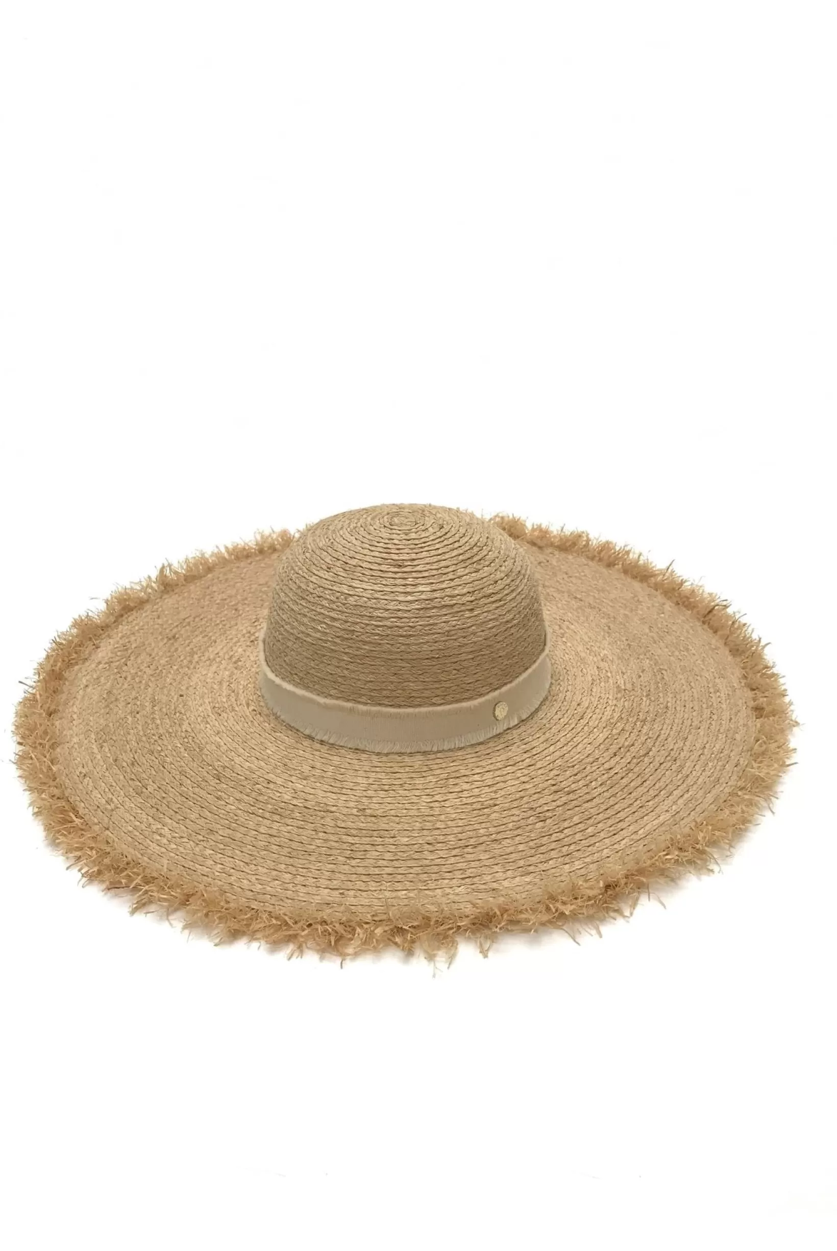 Cape Elizabeth Raffia Wide Brim Frayed Hat^Heidi Klein Hot