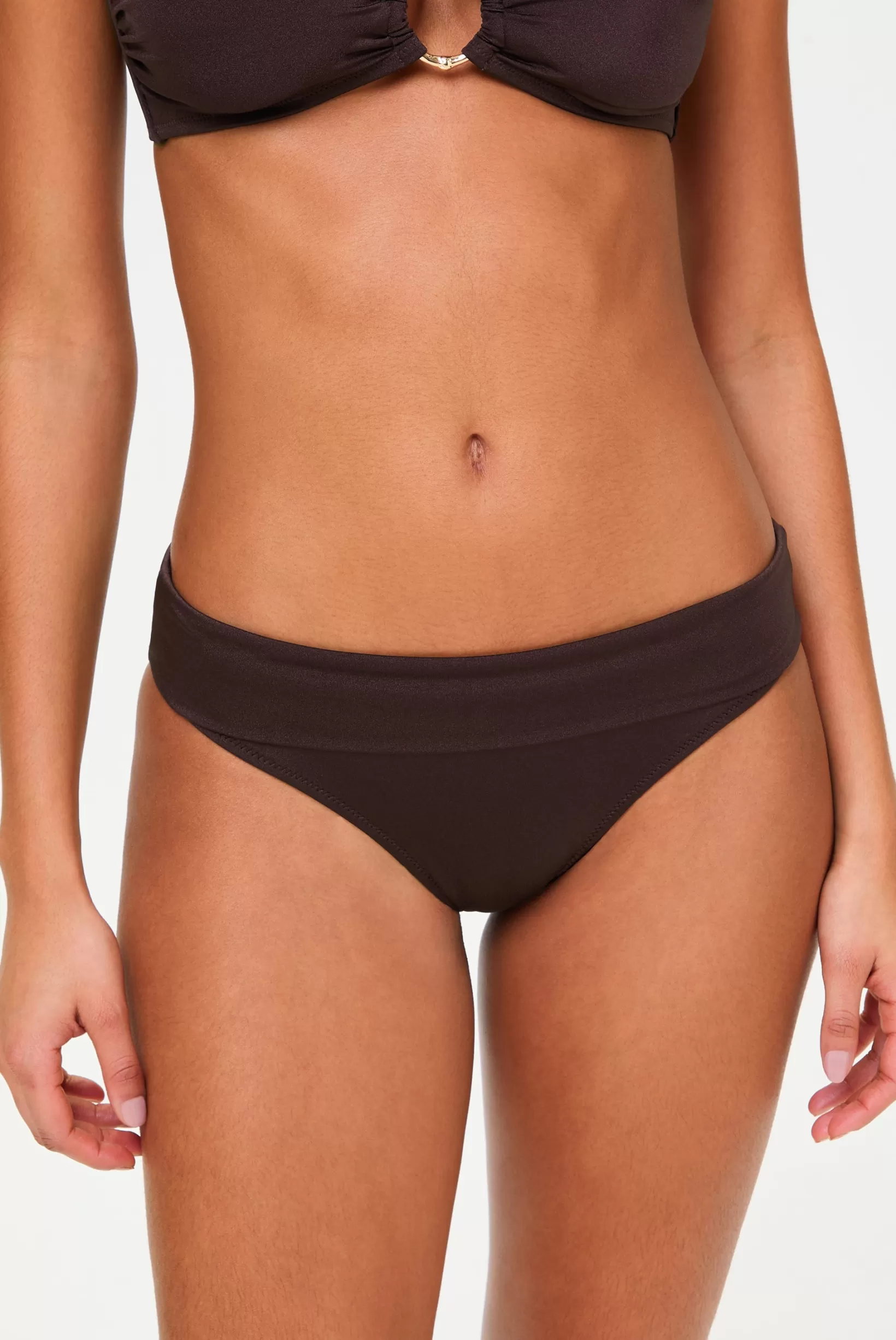 Coco Palm Foldover Bottom^Heidi Klein Best Sale