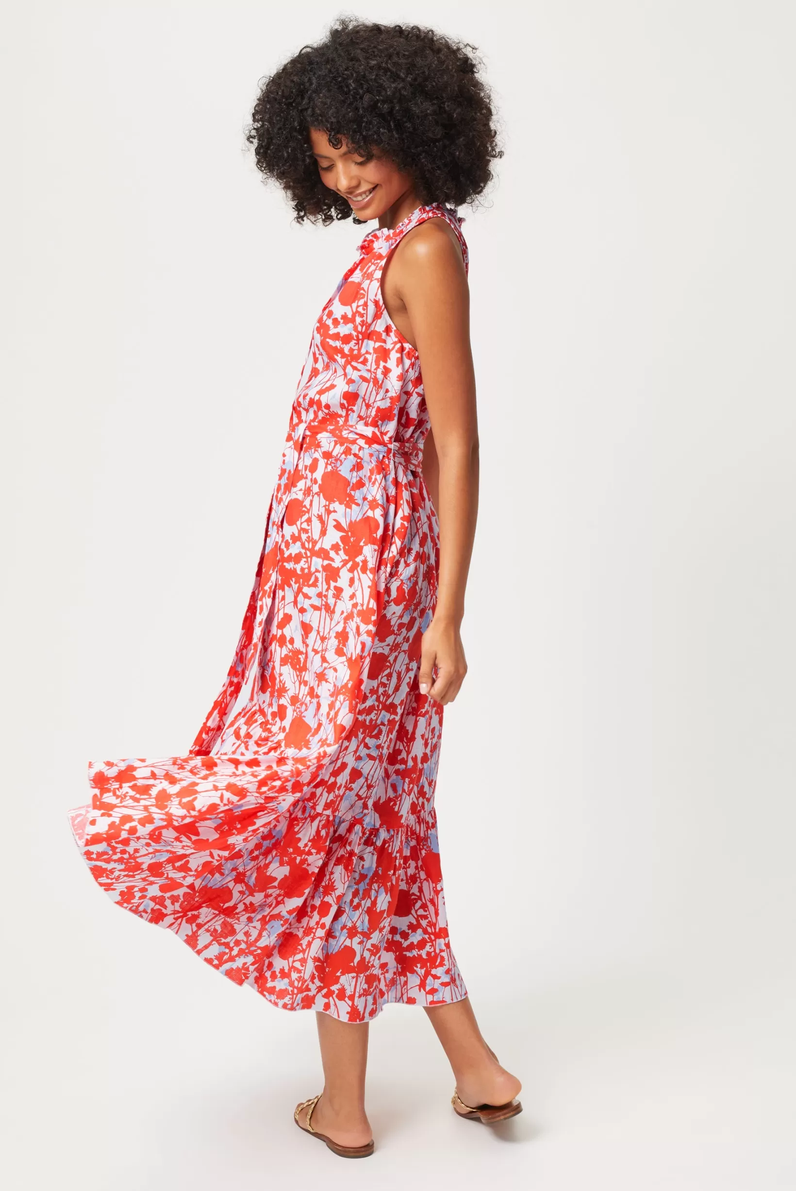 Deia Frill Midi Dress^Heidi Klein Sale
