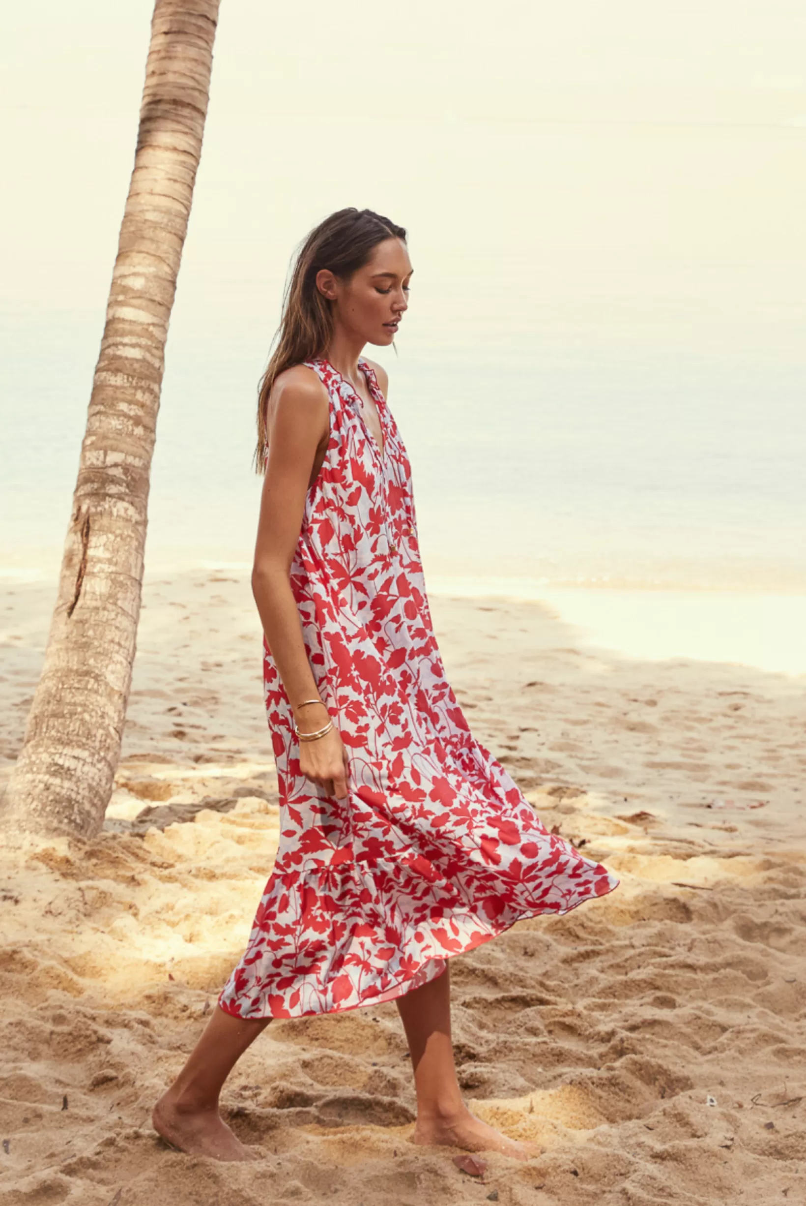 Deia Frill Midi Dress^Heidi Klein Sale