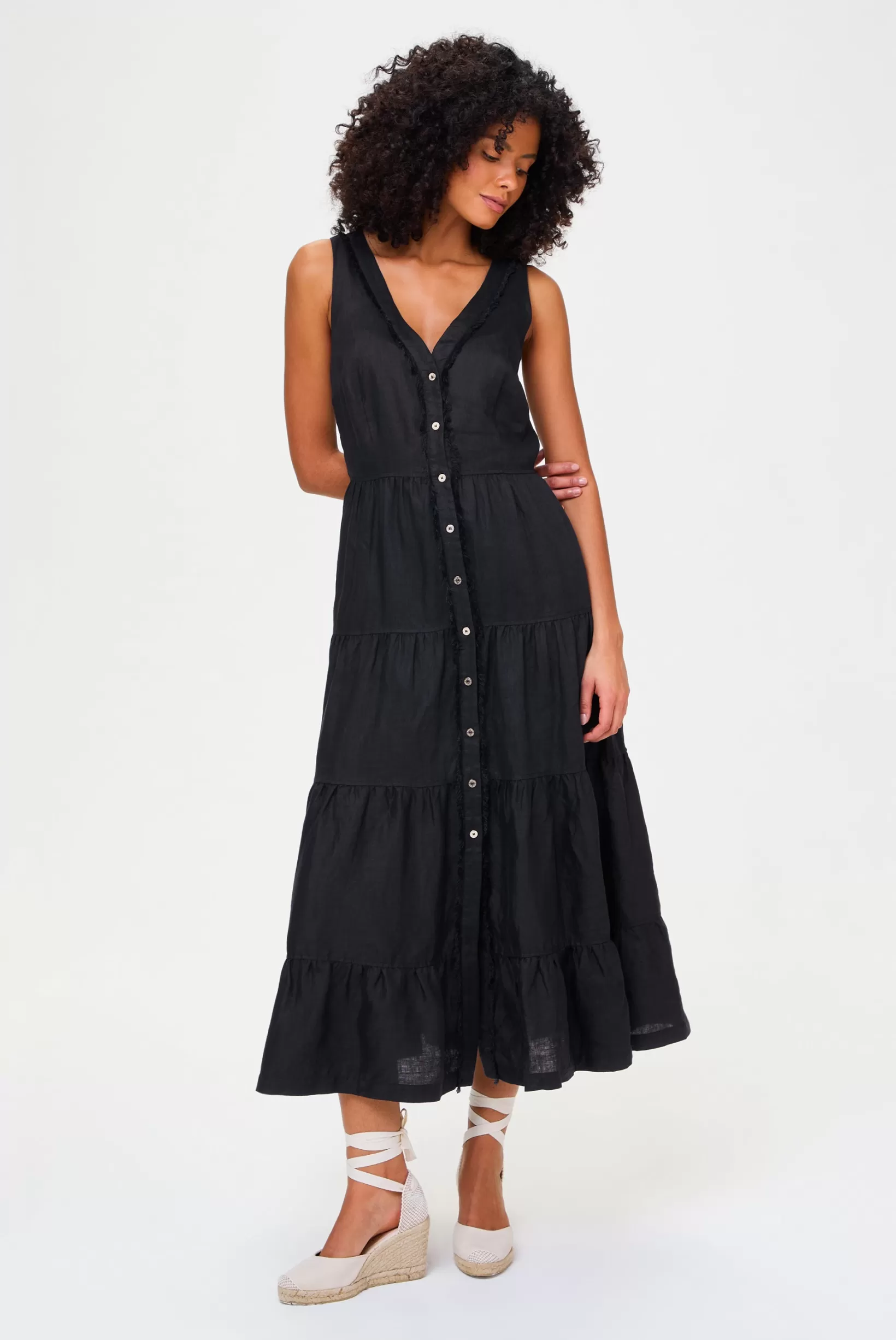 La Bocana Plunge Maxi Dress^Heidi Klein Sale