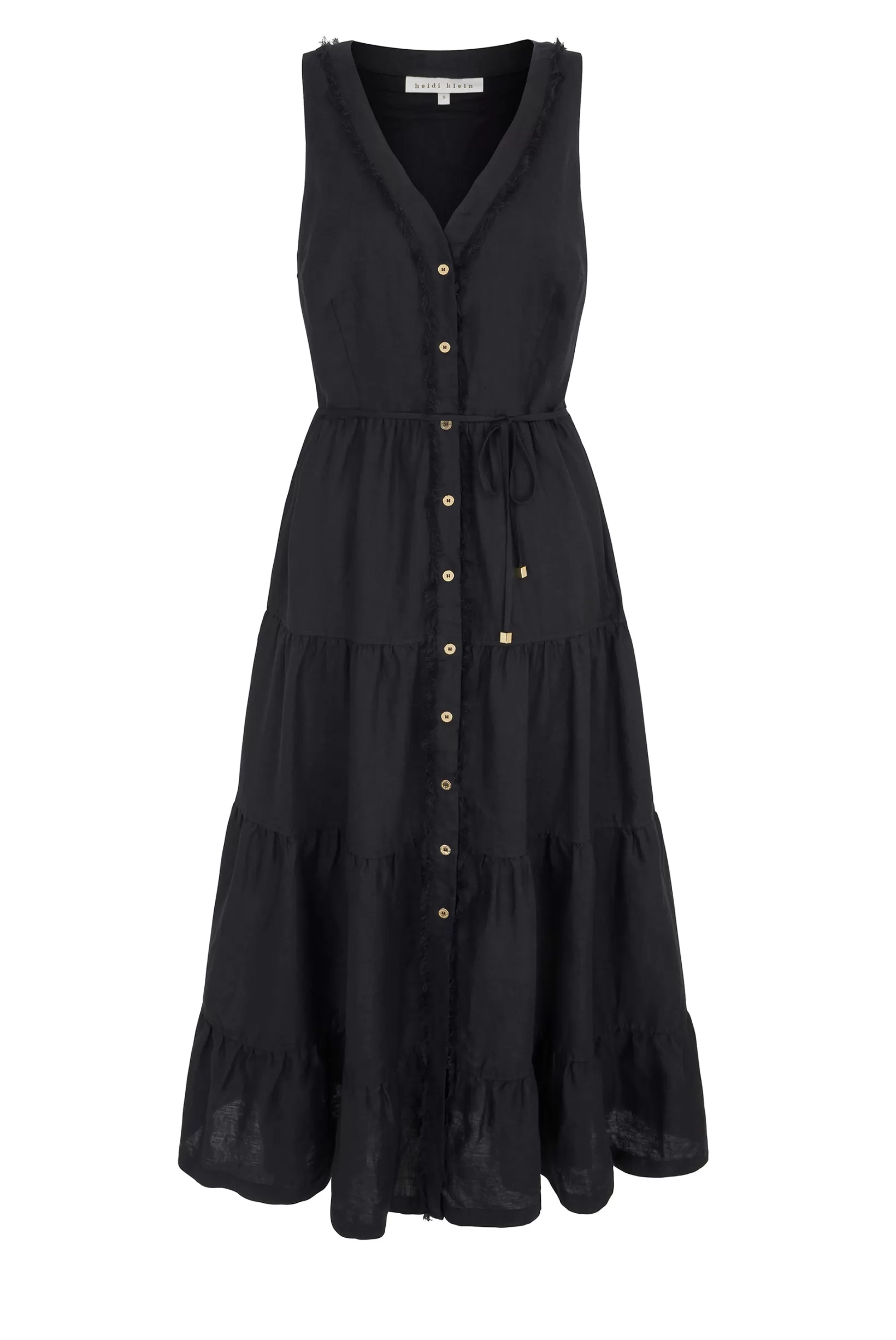 La Bocana Plunge Maxi Dress^Heidi Klein Sale