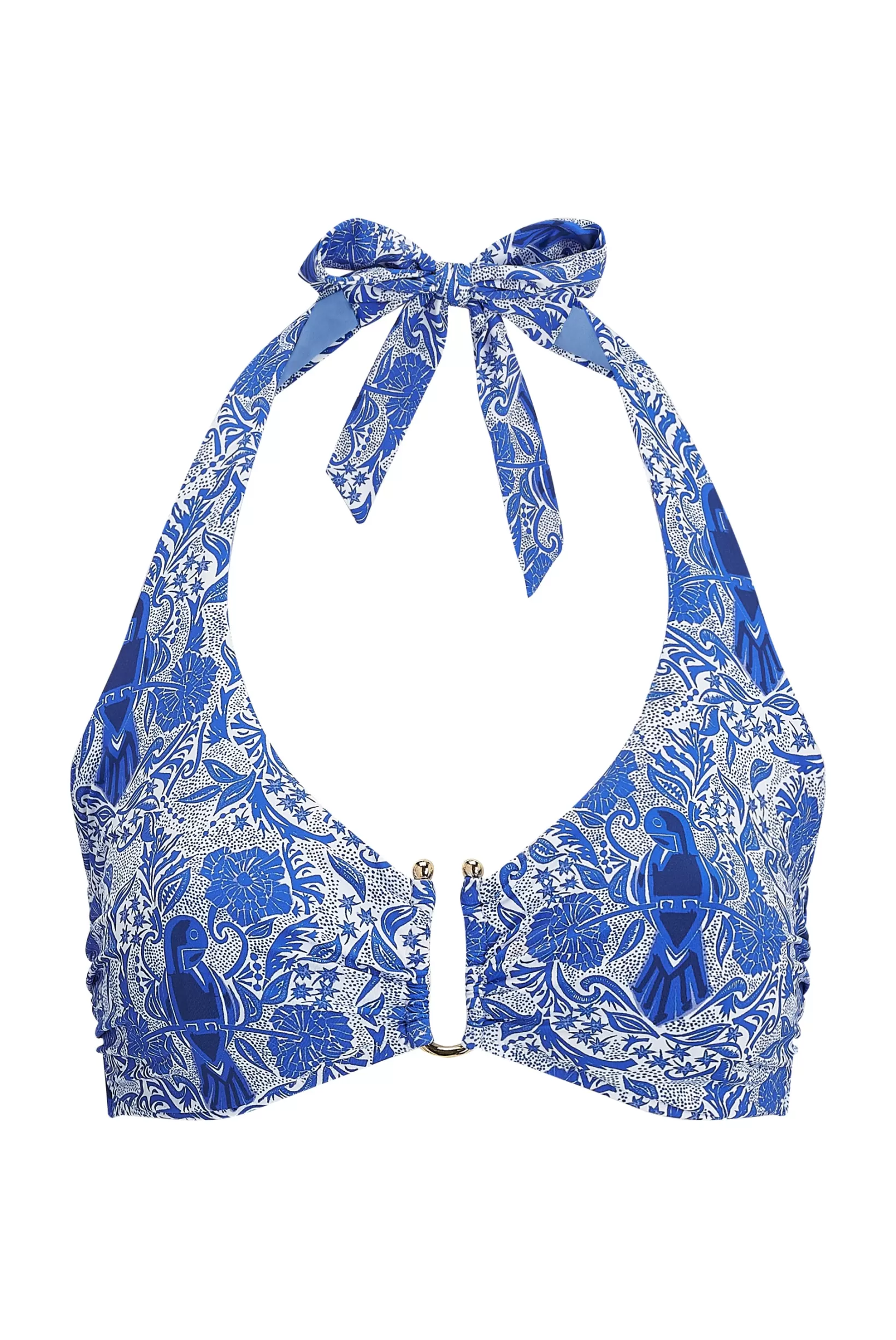 Lake Como U-Bar Halterneck Top^Heidi Klein Online