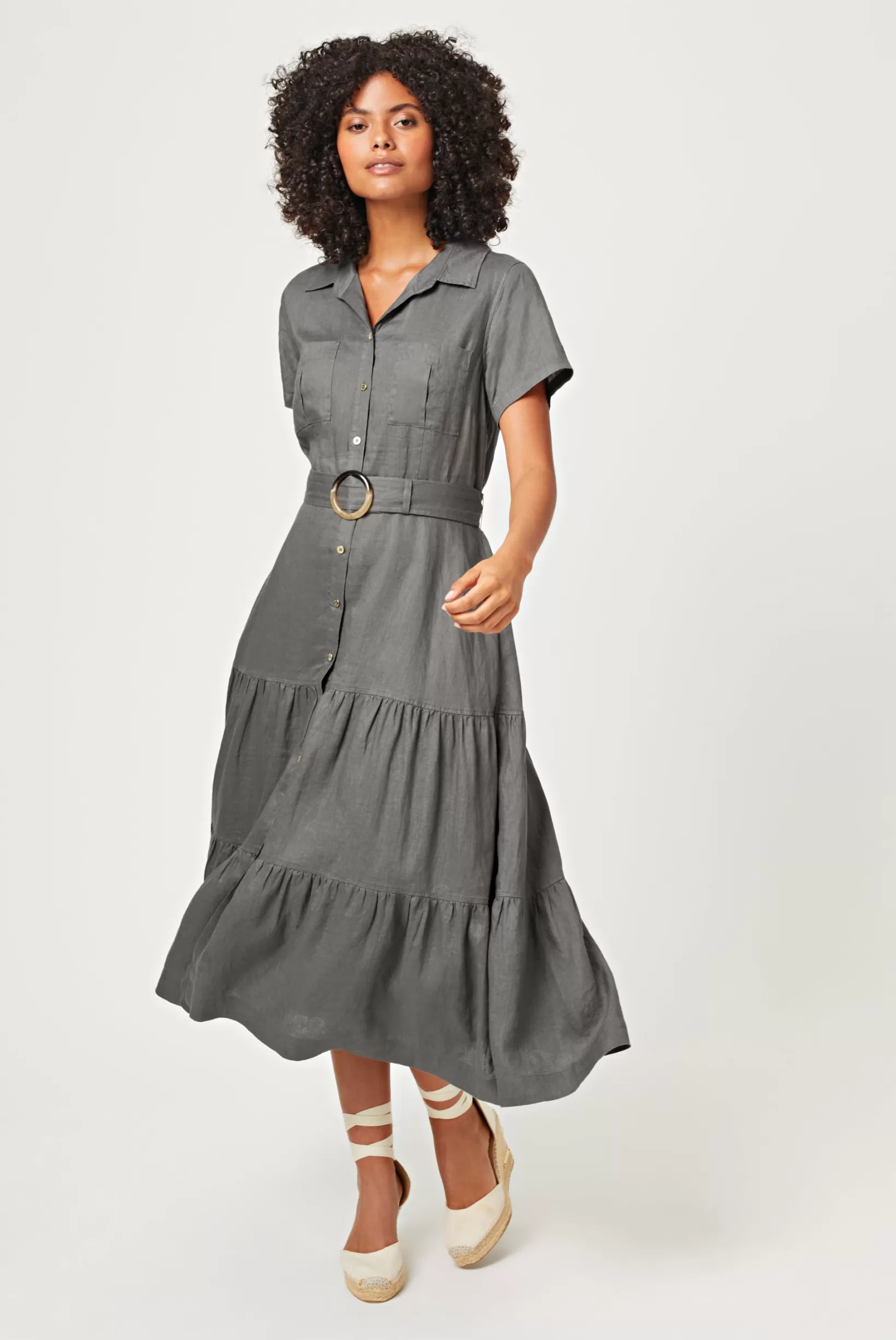 Lake Maggiore Maxi Shirt Dress^Heidi Klein Clearance