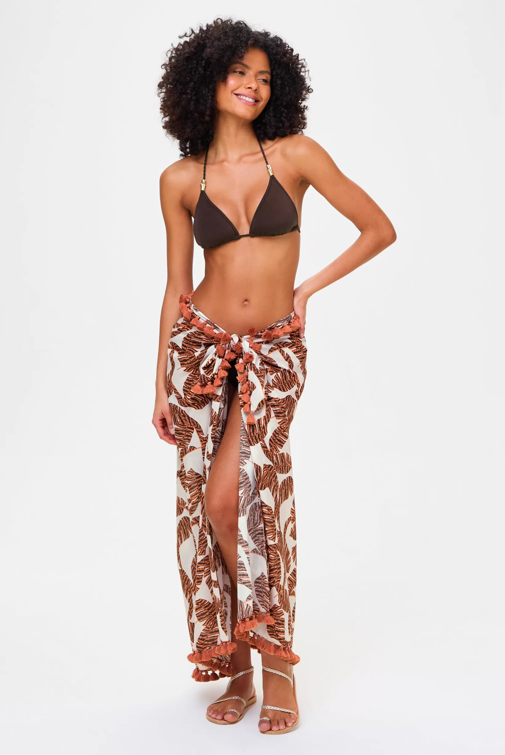 Little Compton Tassel Trim Sarong^Heidi Klein Best Sale