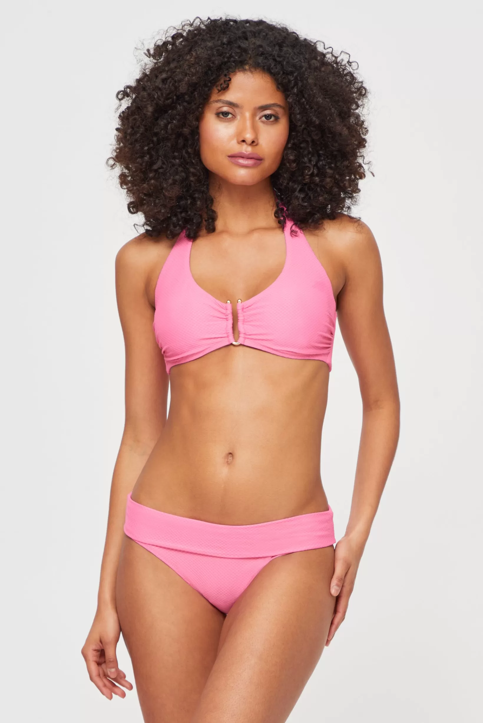 Magenta Fold Over Bottom^Heidi Klein Fashion