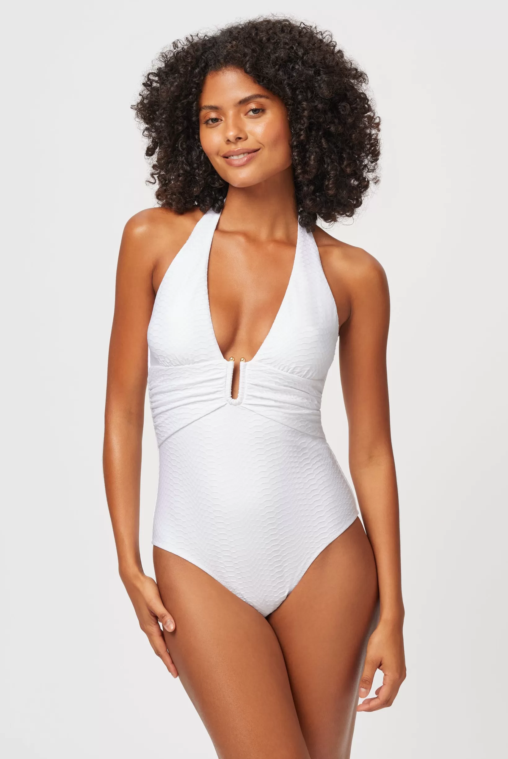 Milos U-Bar Halterneck Swimsuit^Heidi Klein Best Sale