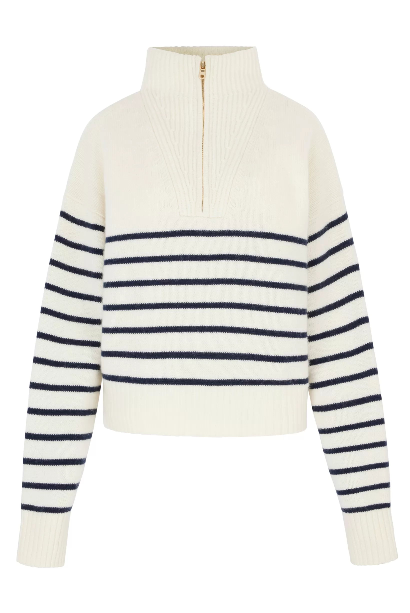 Nautical Lake Tahoe Half Zip Jumper^Heidi Klein Online