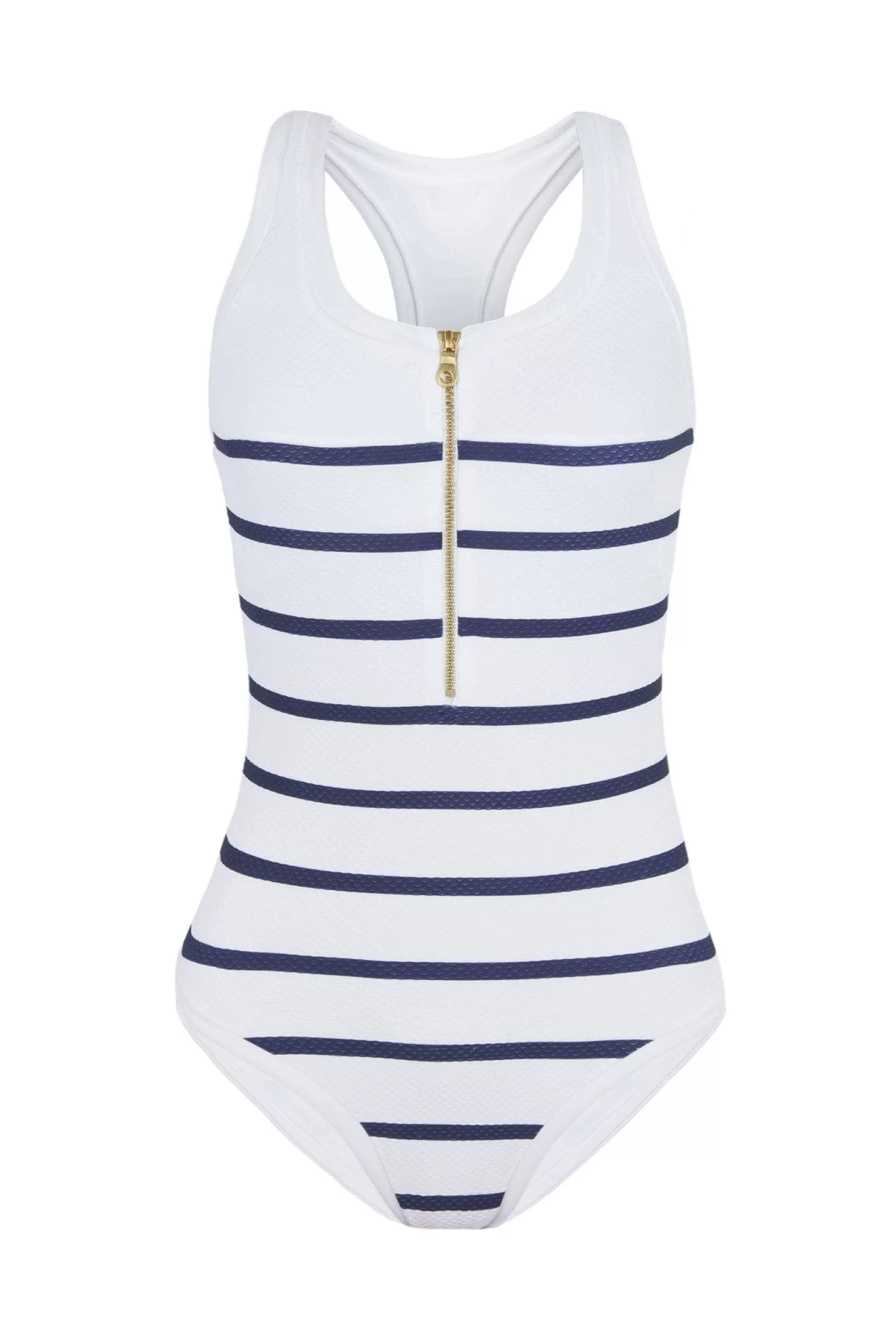 Nautical Stripe Racerback Swimsuit^Heidi Klein Online