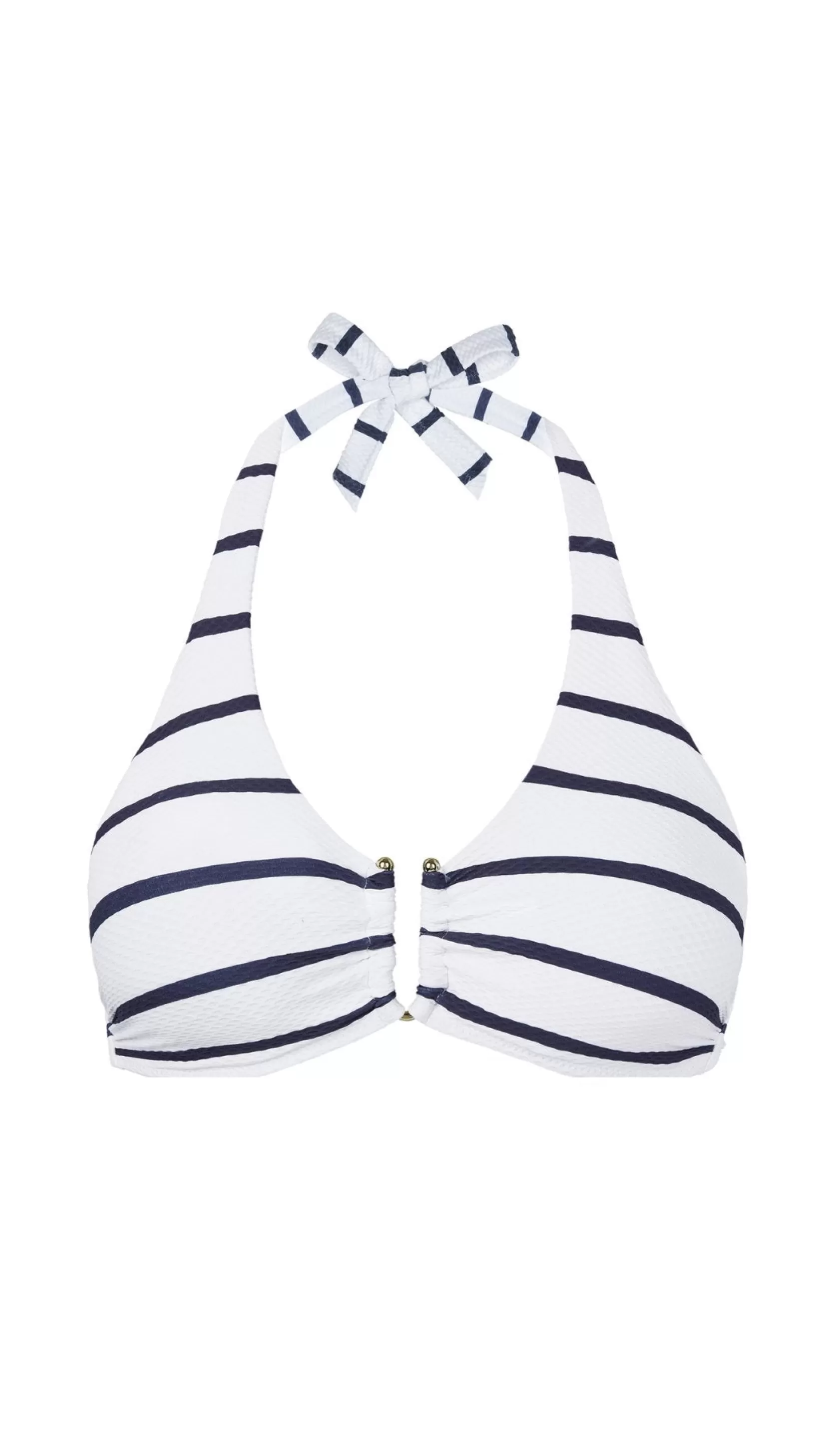 Nautical Stripe U-Bar Halterneck Top^Heidi Klein Cheap