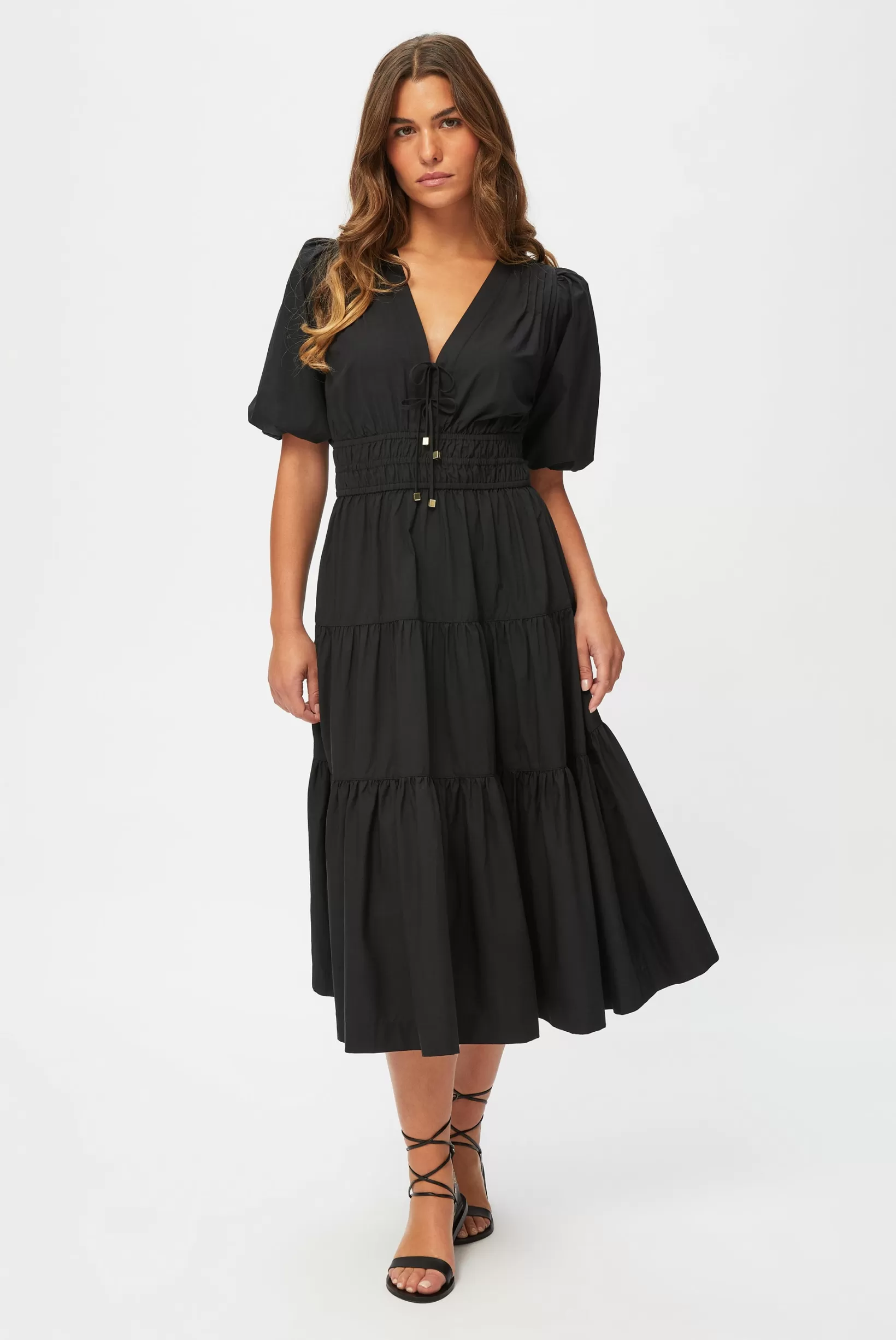 Puebla Short Sleeve Midi Dress^Heidi Klein Discount