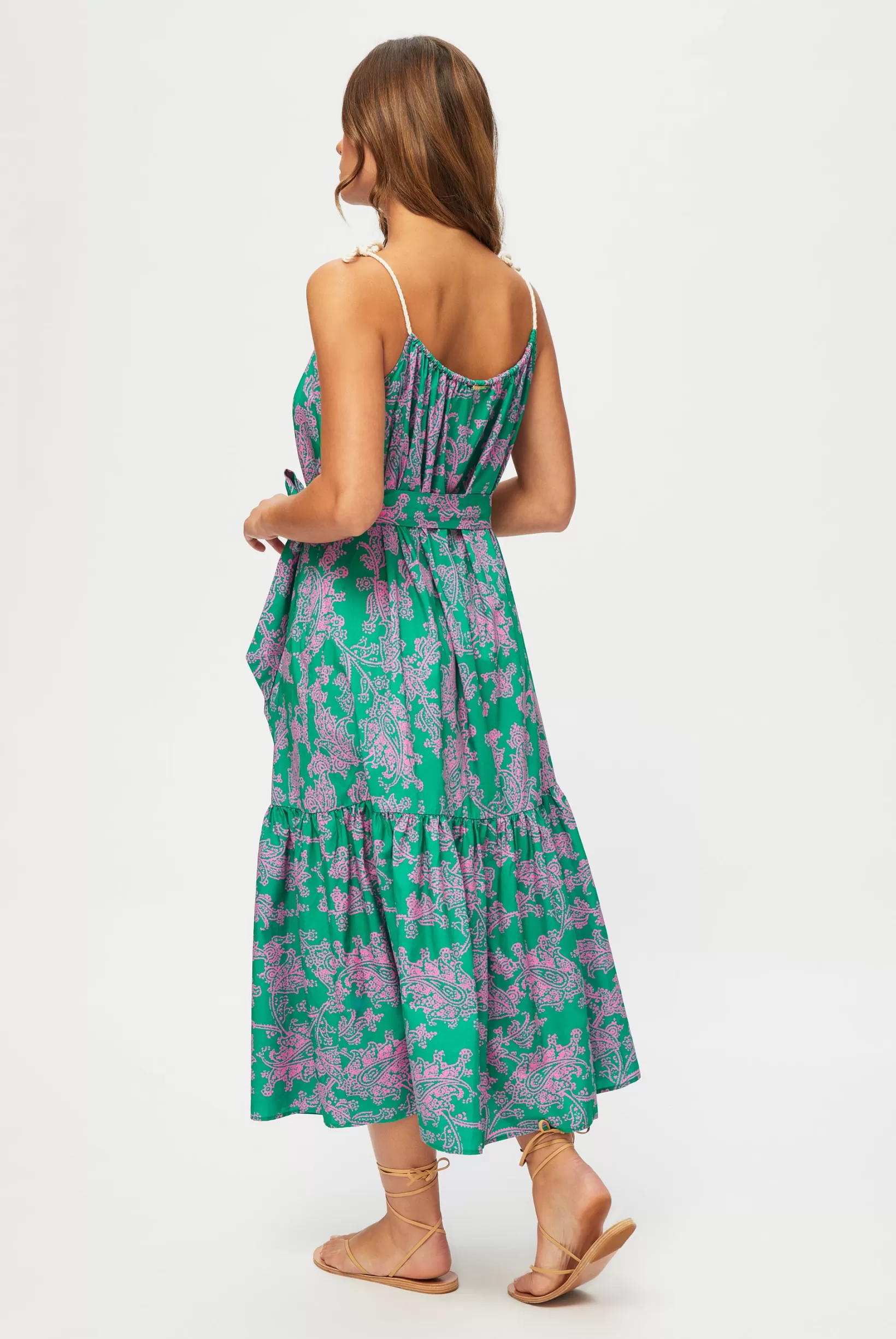 Santa Rosa Tie-Shoulder Maxi Dress^Heidi Klein Flash Sale