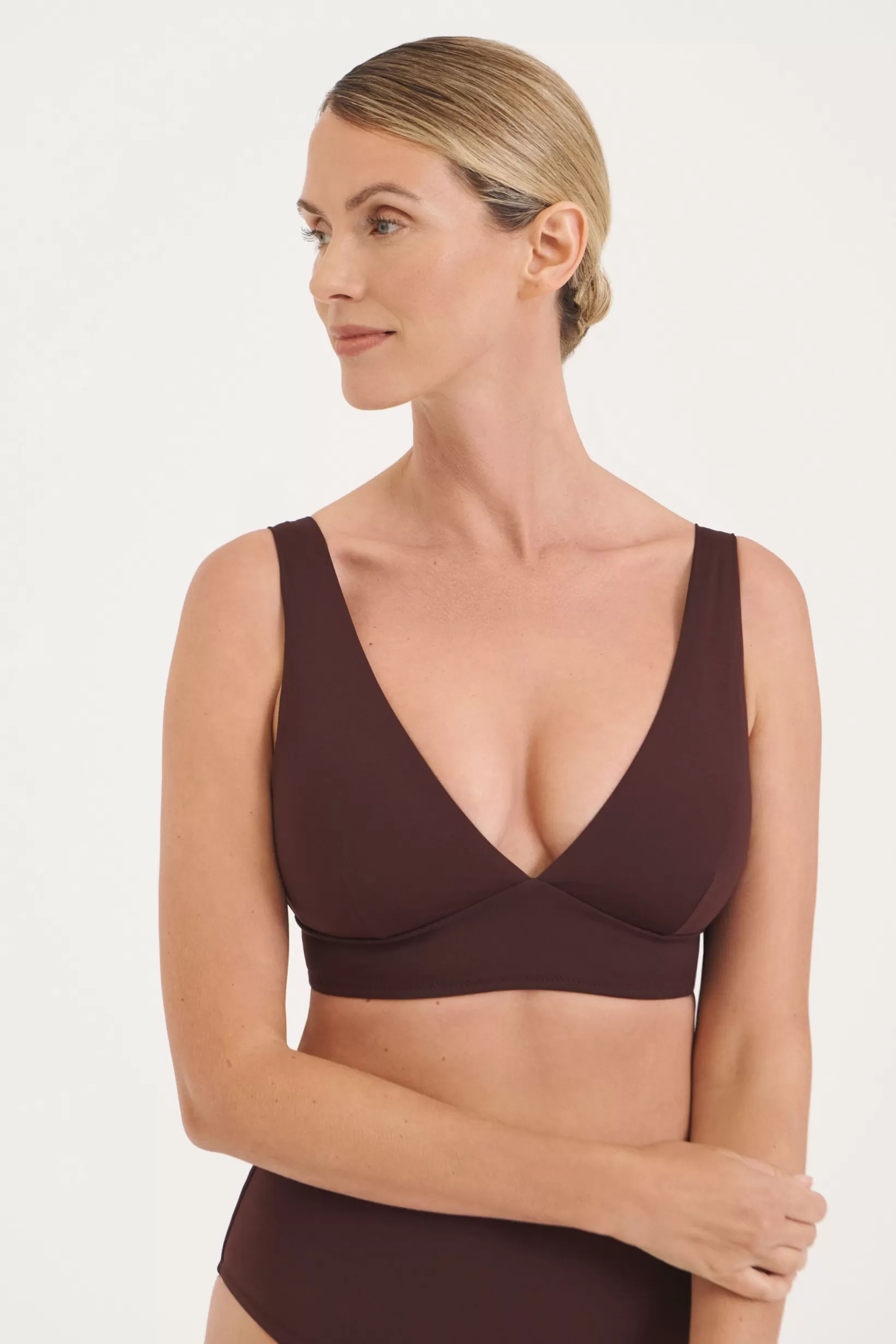 Sculpt V-Neck Top^Heidi Klein Store