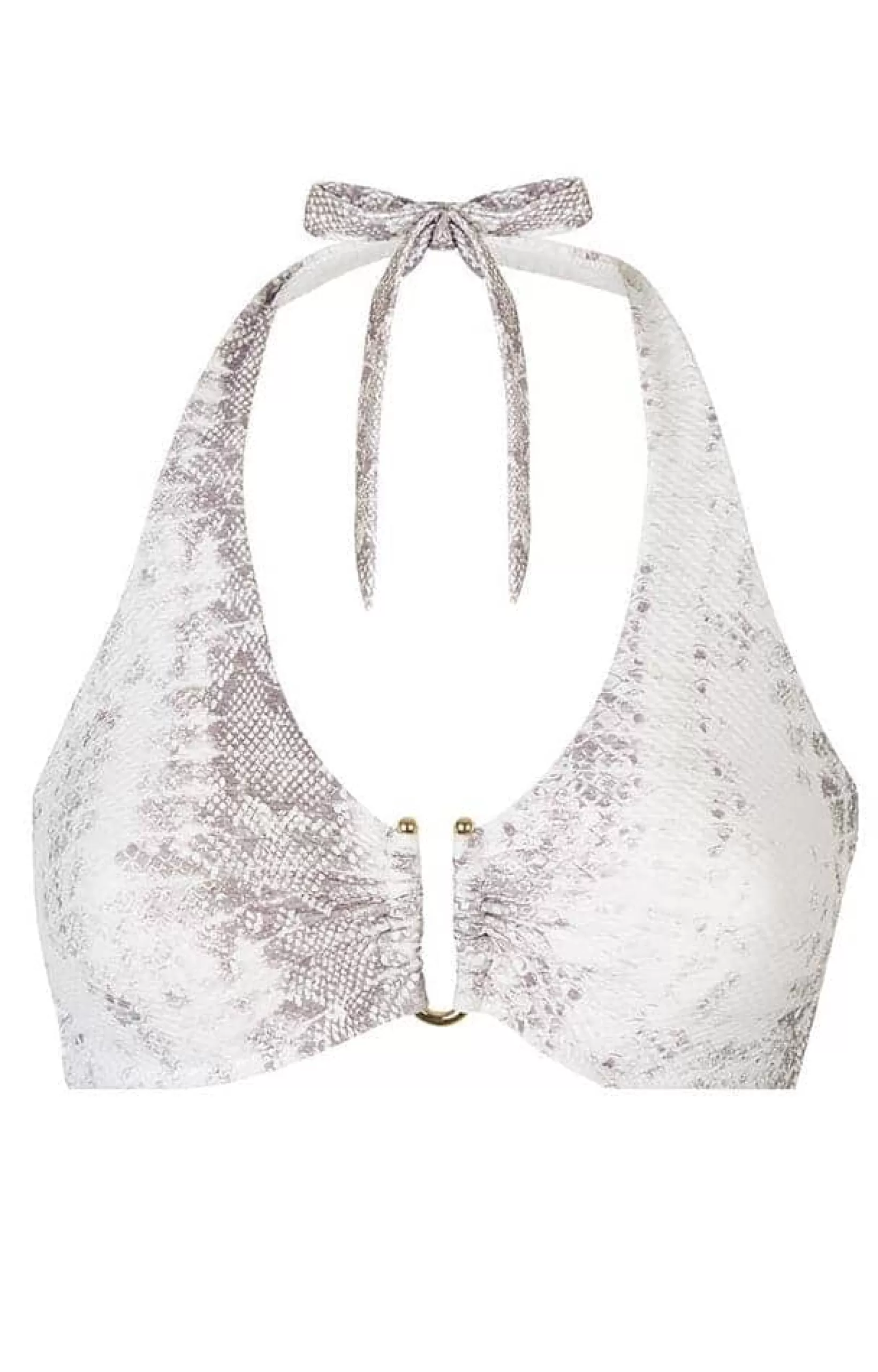 Snake Print U-Bar Halterneck Top^Heidi Klein Best Sale