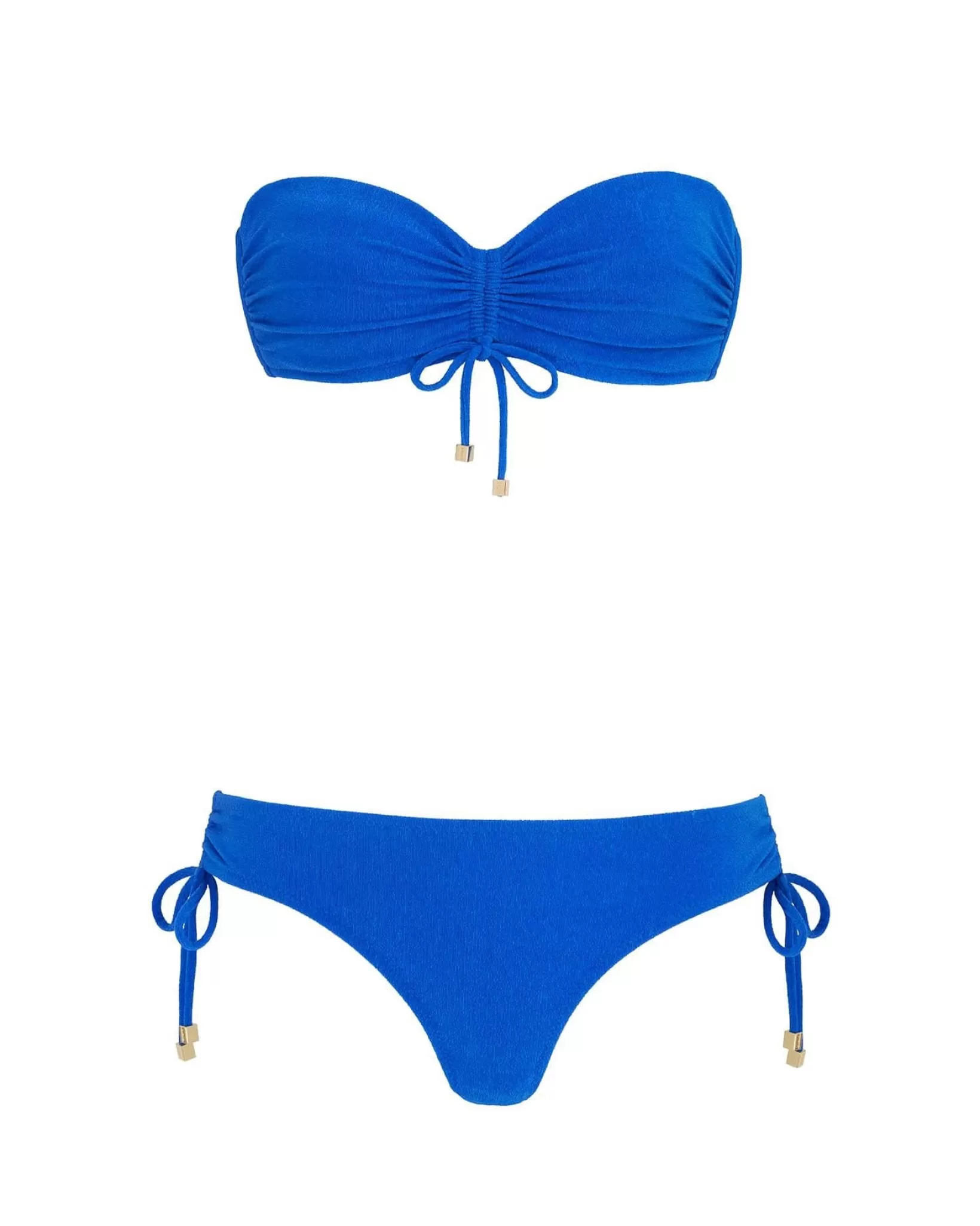 Stellenbosch Ruched Bandeau Bikini^Heidi Klein Shop