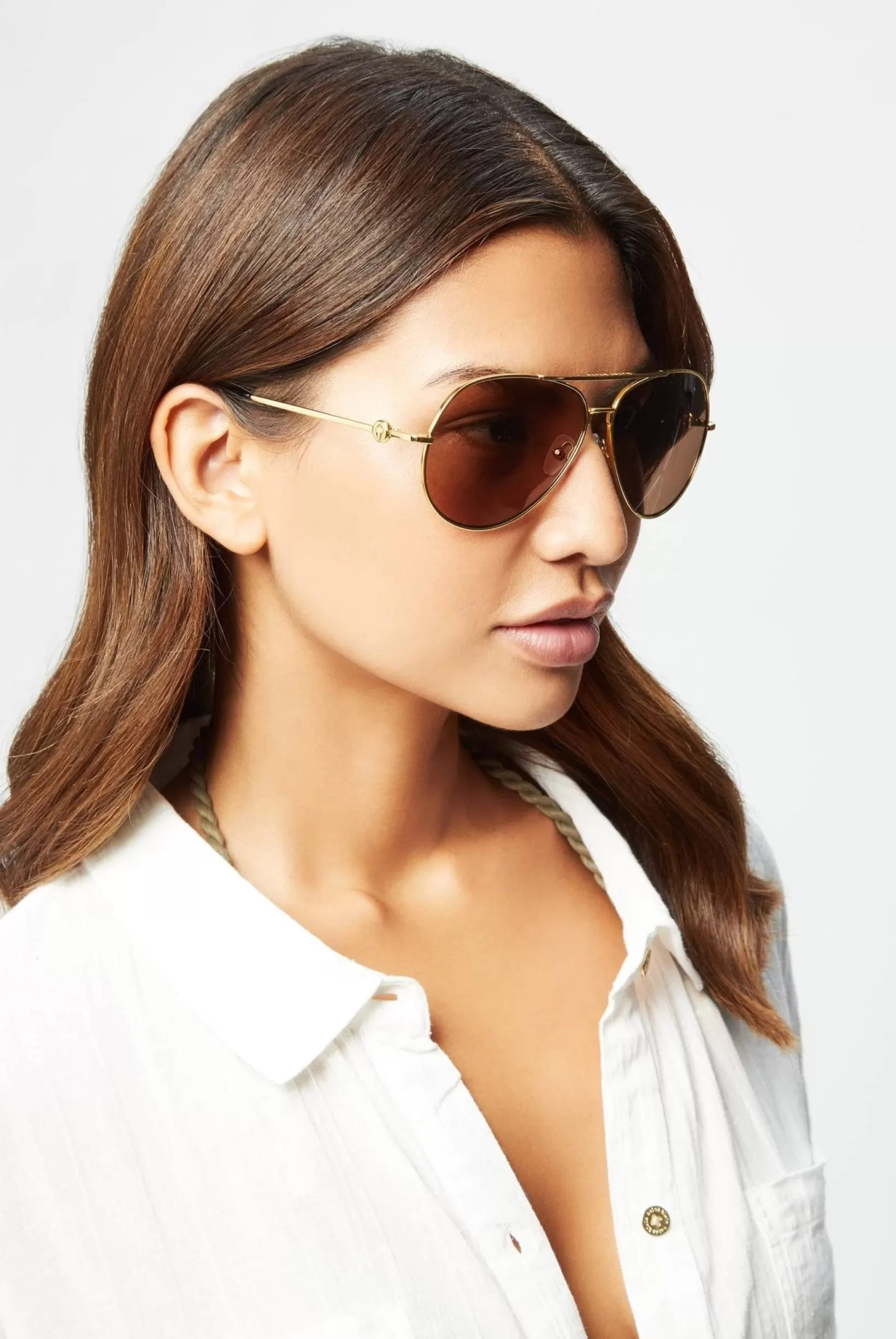 The Ursula Sunglasses In Brown Gradient^Heidi Klein Store